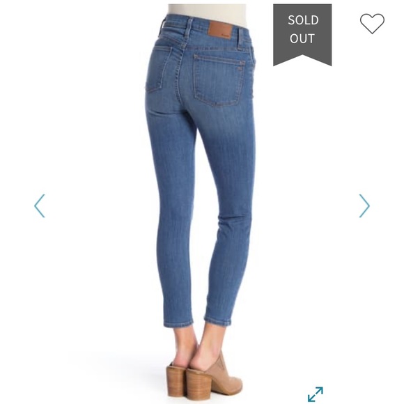 Madewell Curvy High rise skinny crop - Picture 3 of 11